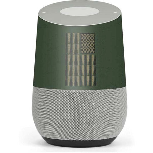 Bullet American Flag Google Home Skin